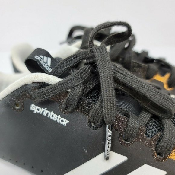 Adidas Adizero Sprintstar Mens Black Track Shoes - Picture 3 of 9